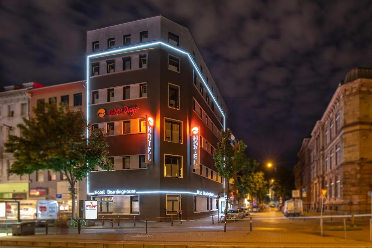 Sevendays Hotel Boardinghouse Mannheim location